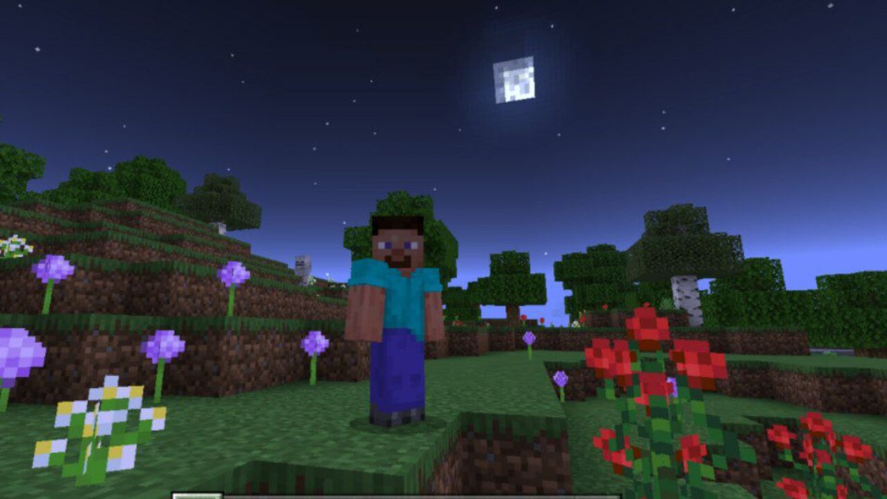 Night Vision Mod for Minecraft PE