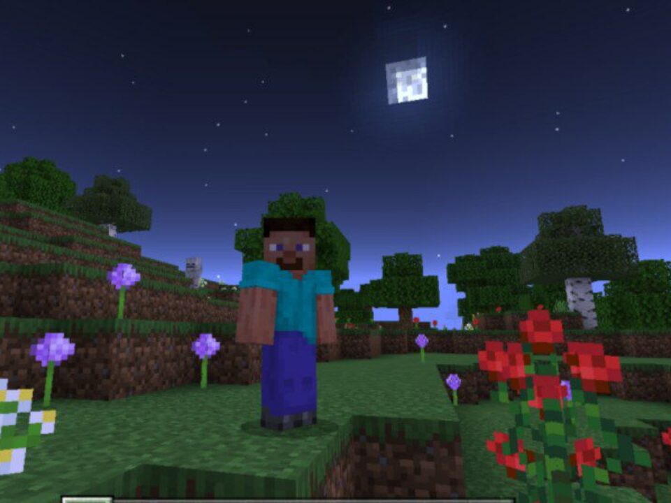 Night Vision Mod for Minecraft PE