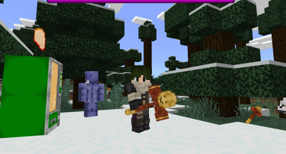 Download One Punch Man Mod for Minecraft PE legendary adventures