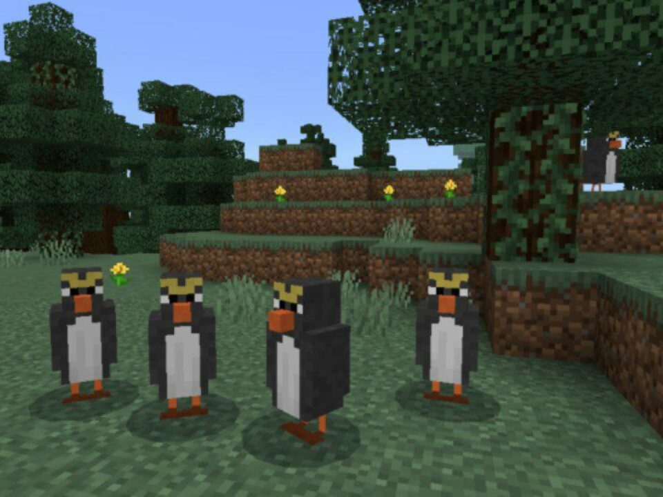 Penguin Mod for Minecraft PE