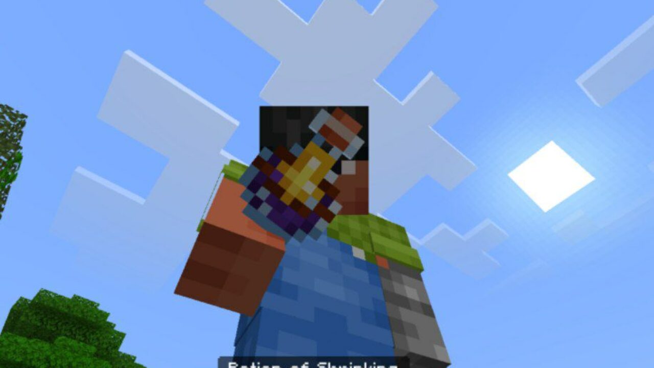 Potion of Shrinking from Size Potion Mod for Minecraft PE