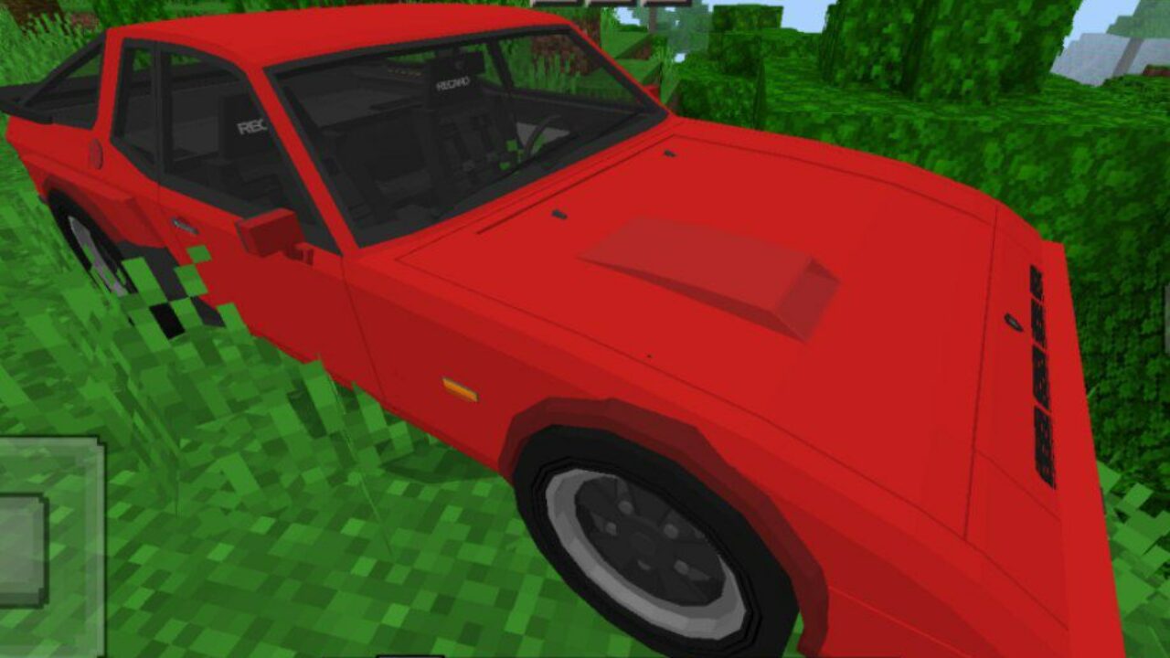 Red from Porsche Mod for Minecraft PE