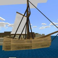 Ships Mod for Minecraft PE