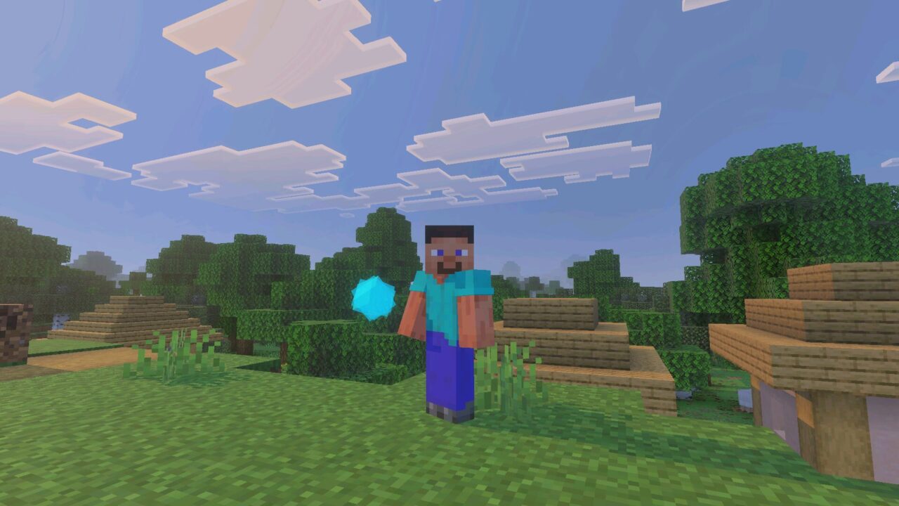 Steve from Air Magic Mod for Minecraft PE