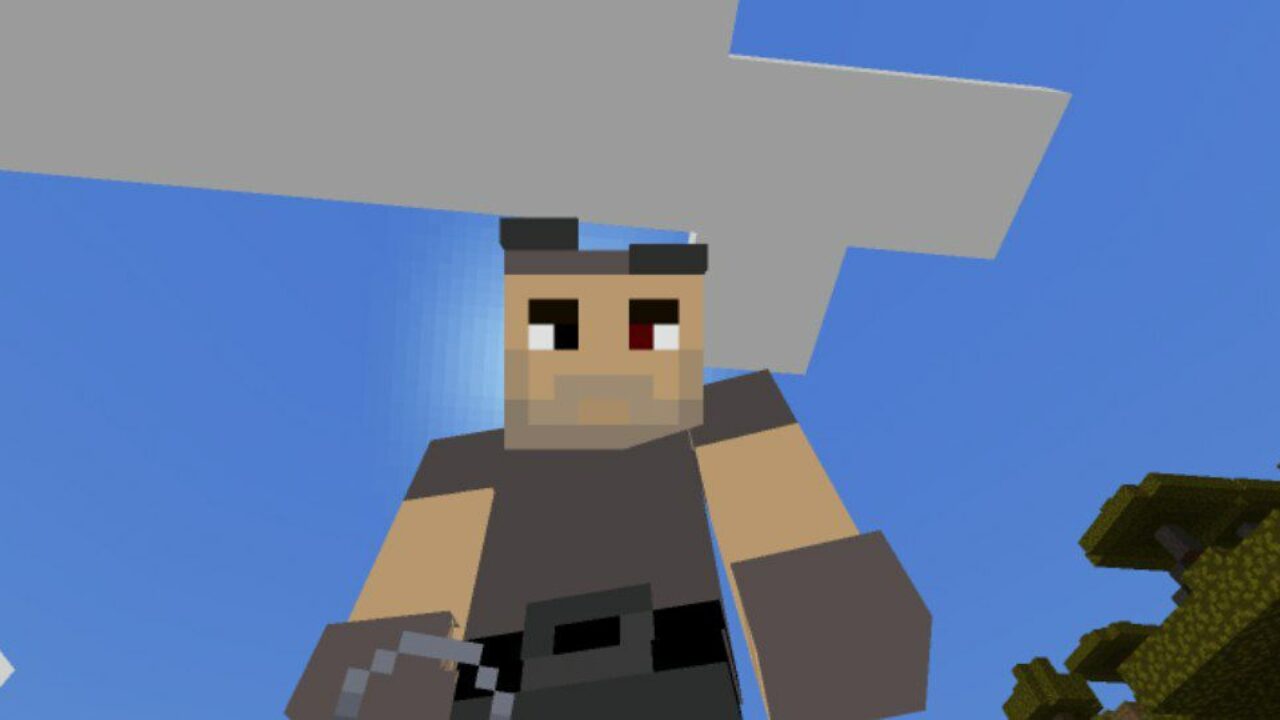 Terminator from 4D Skins Mod for Minecraft PE