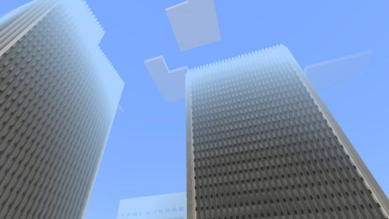 Twin Towers Map for Minecraft PE