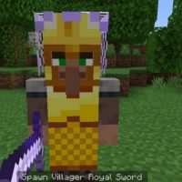 Villager Soldier Mod for Minecraft PE