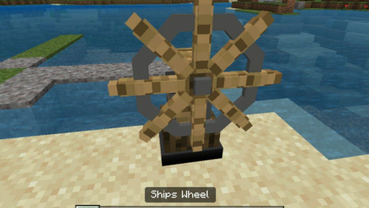 Wheel from Ships Mod for Minecraft PE