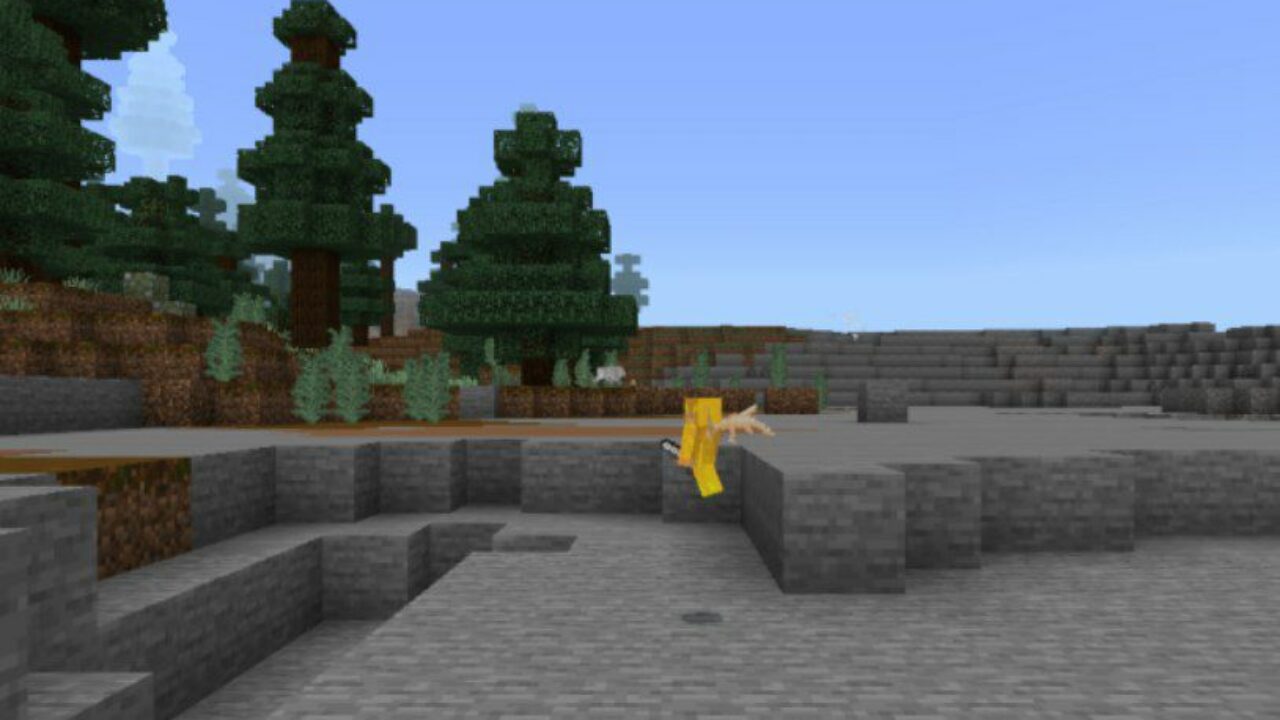 Yellow from Vex Mod for Minecraft PE