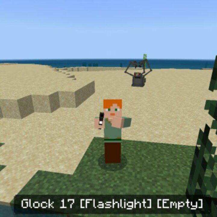 Araths Guns Mod for Minecraft PE