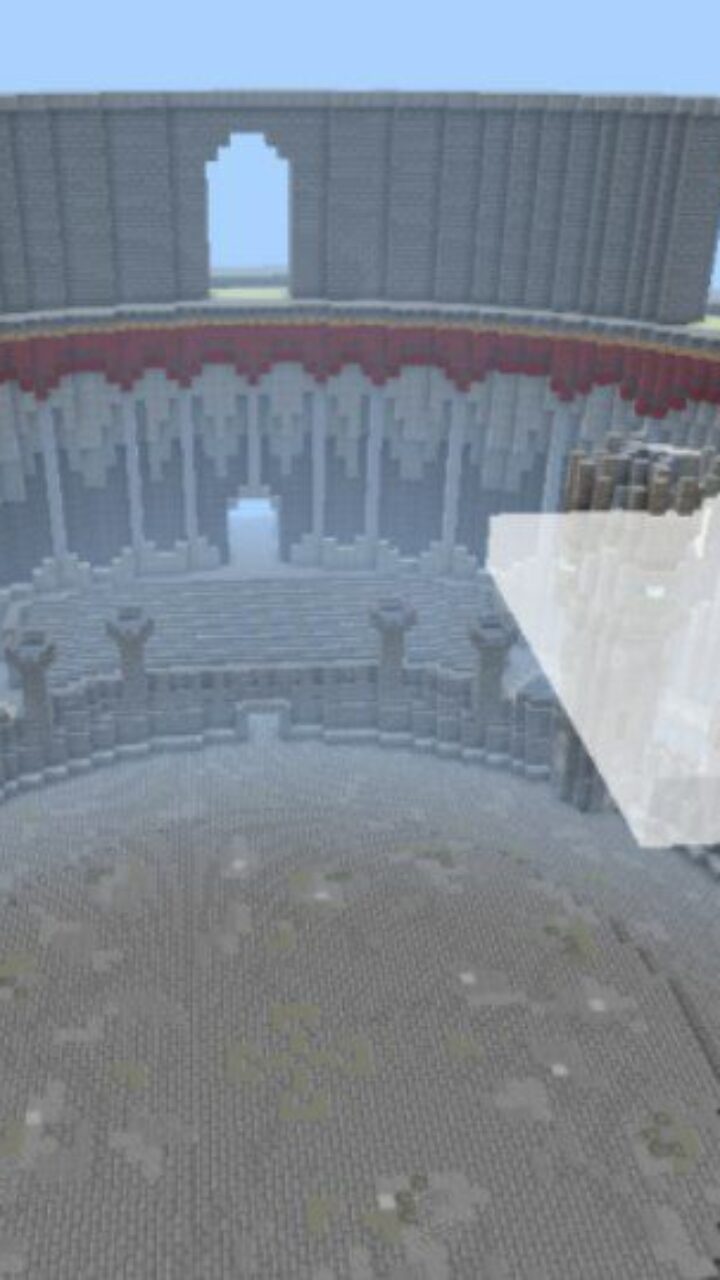 Arena from Mob Battle Map for Minecraft PE