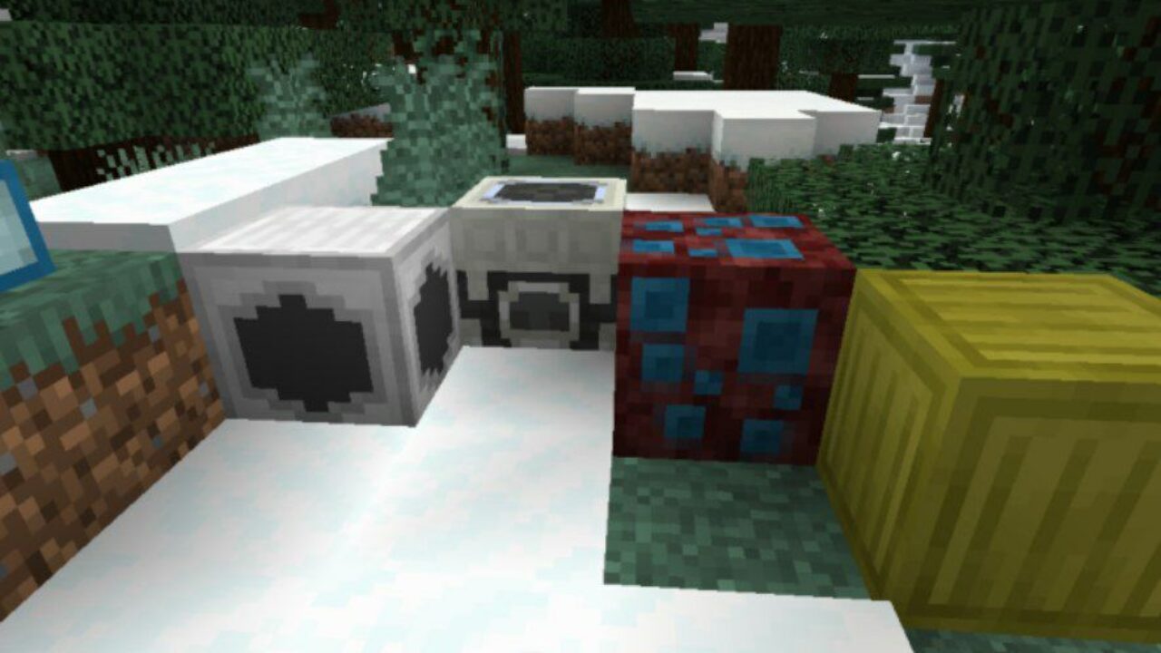 Blocks from Radiation Mod for Minecraft PE