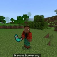 Boomerangs Mod for Minecraft PE