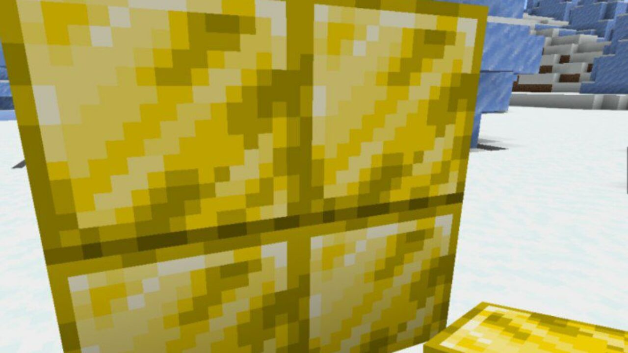 Citrine from Crystal Mod for Minecraft PE