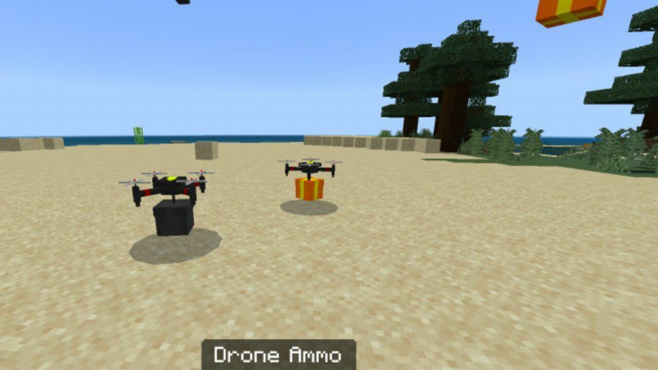 Drone from Araths Mod for Minecraft PE