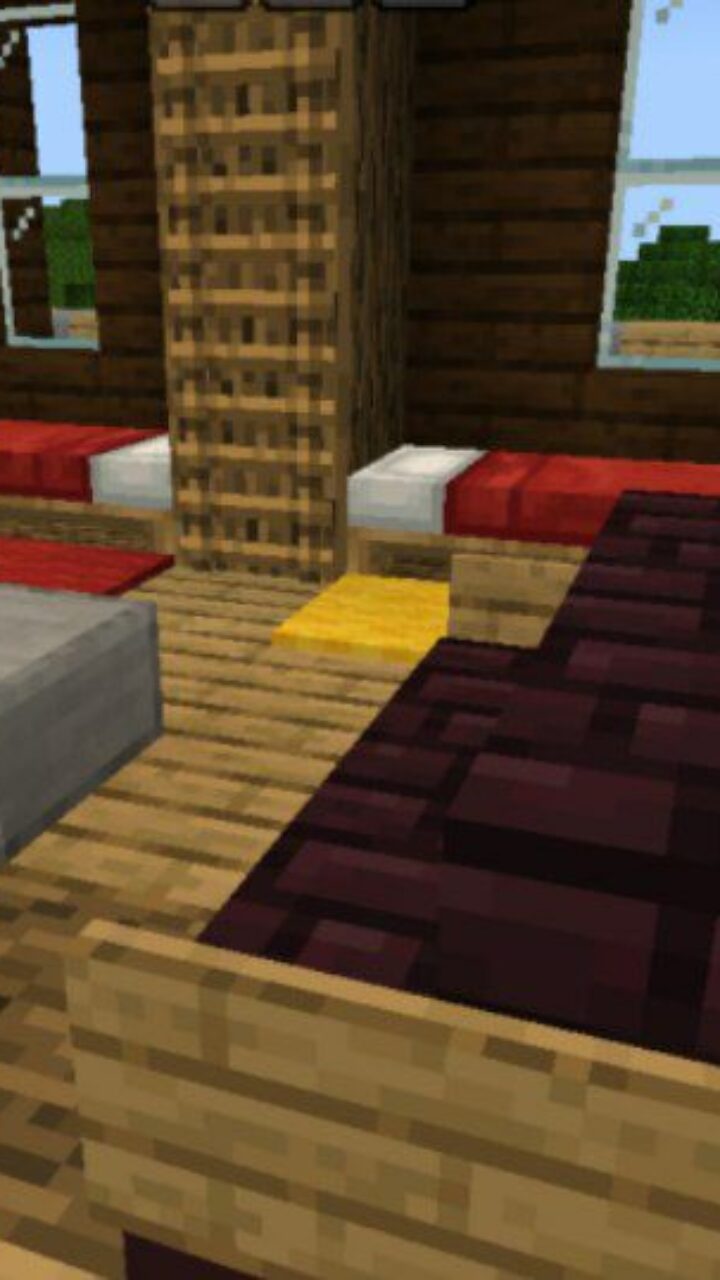 First Floor from Starter House Map for Minecraft PE