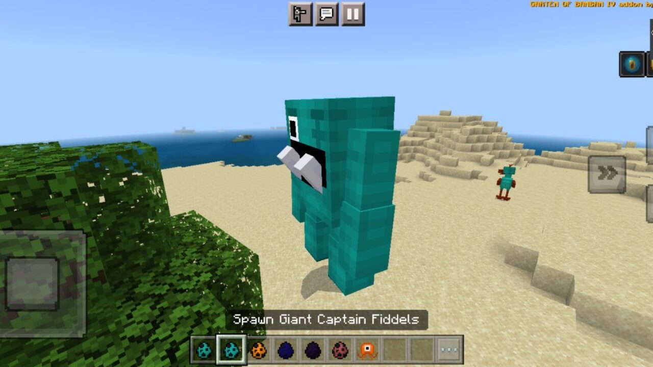 Giant Captain from Banban Mod for Minecraft PE