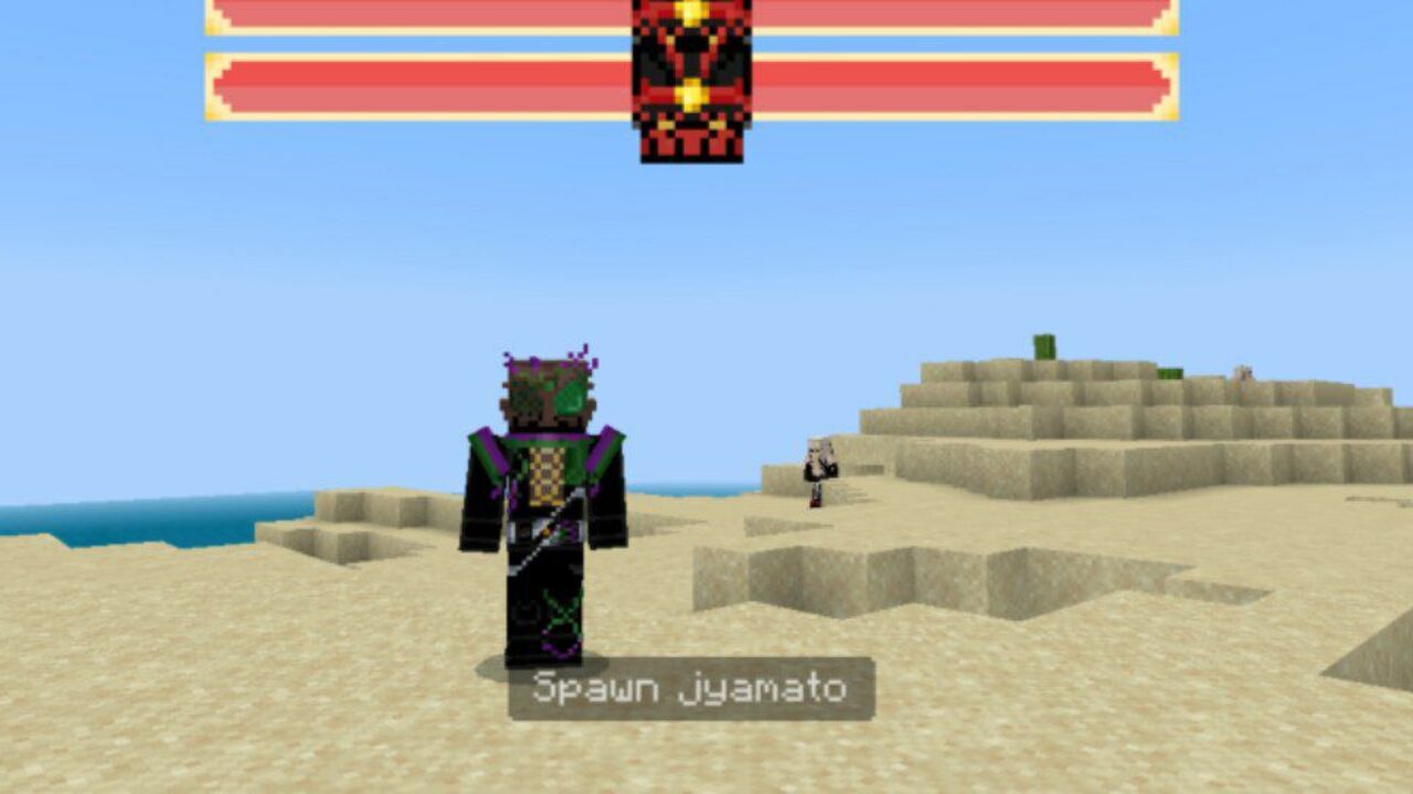 Jyamato from Kamen Rider Geats Mod for Minecraft PE