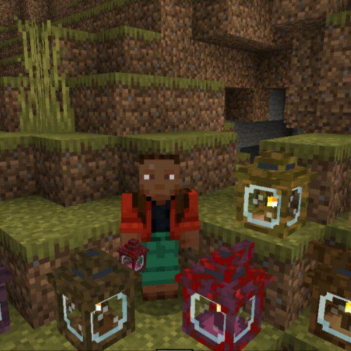 Lamps and Lanterns Mod for Minecraft PE