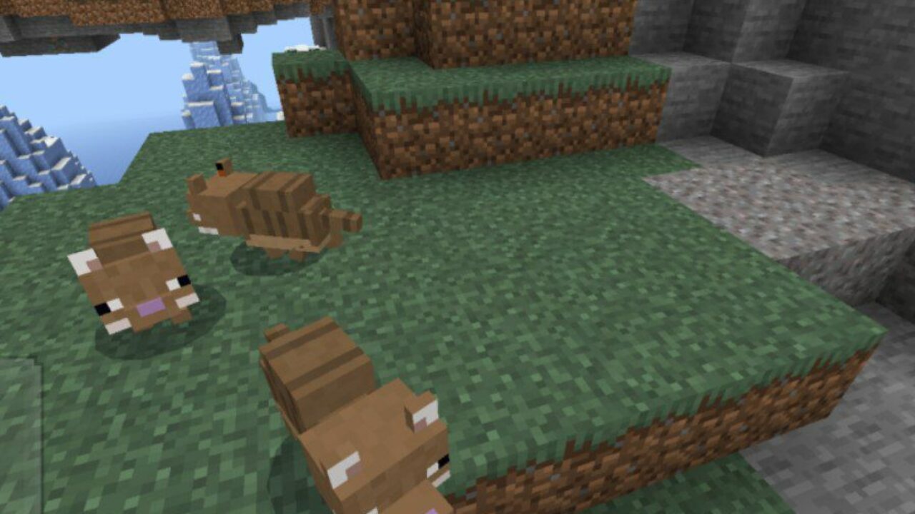 More Mobs from Armadillo Mod for Minecraft PE