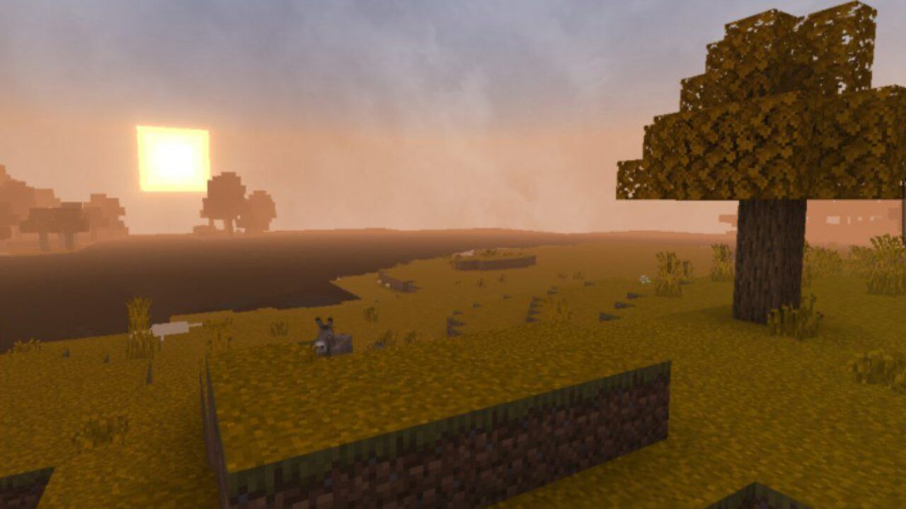 Nature from Autumn Shader for Minecraft PE