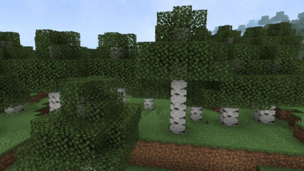 Nature from Fake Shader for Minecraft PE