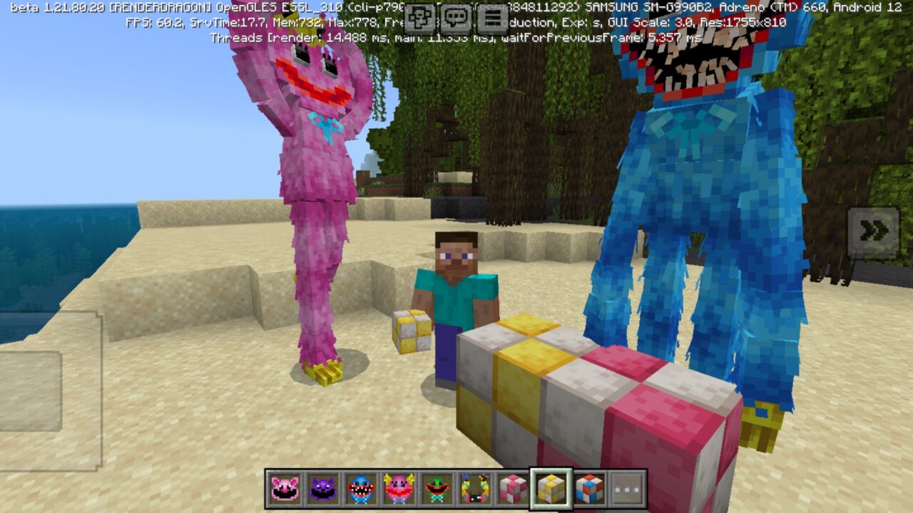 New from Poppy Playtime Mod for Minecraft PE