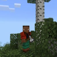 One Tree One Click Mod for Minecraft PE