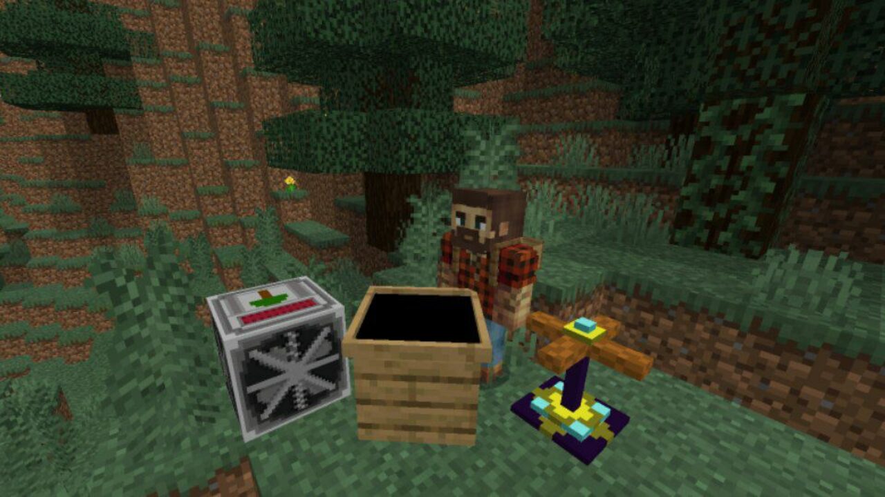 Options from One Tree One Click Mod for Minecraft PE