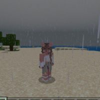 Realistic Rain Texture Pack for Minecraft PE