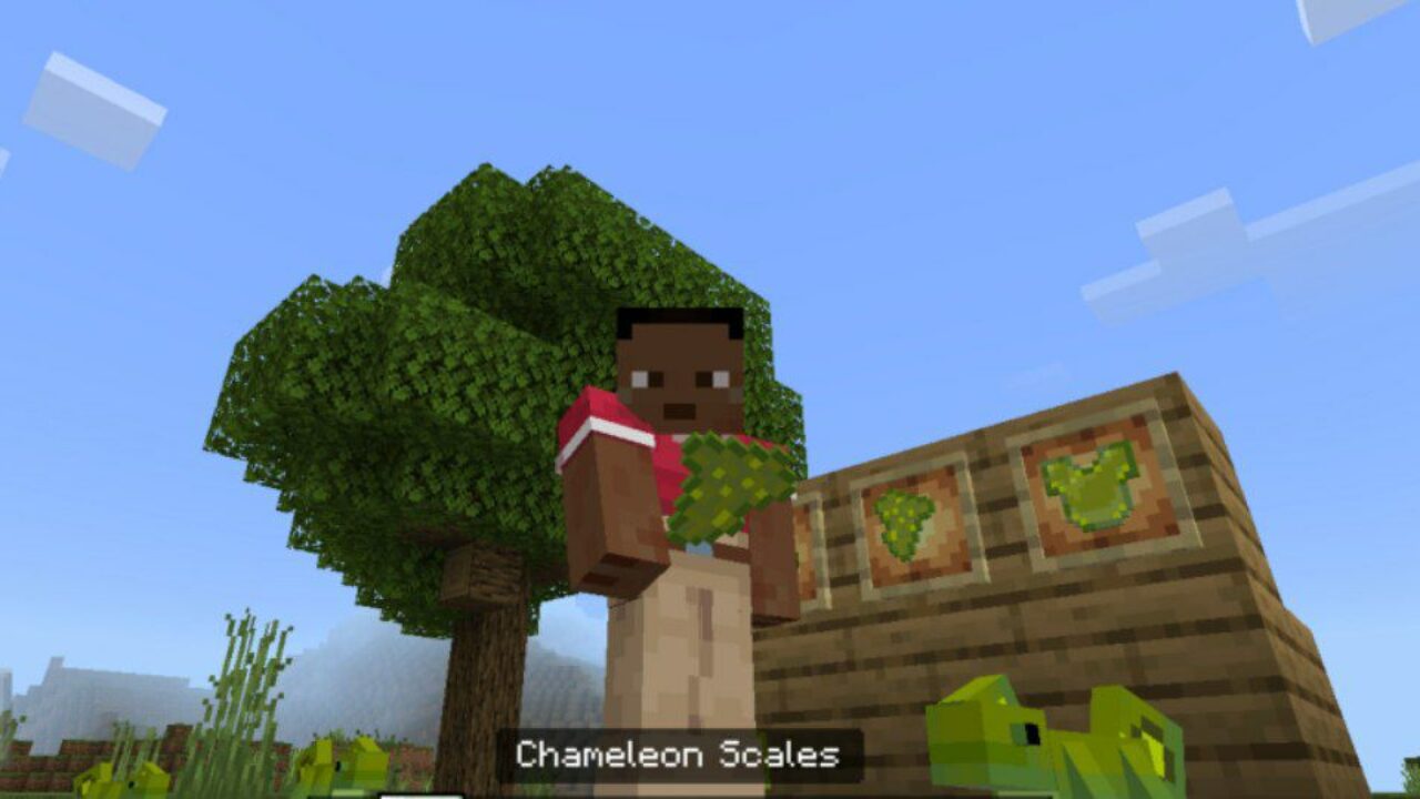 Scales from Chameleon Mod for Minecraft PE