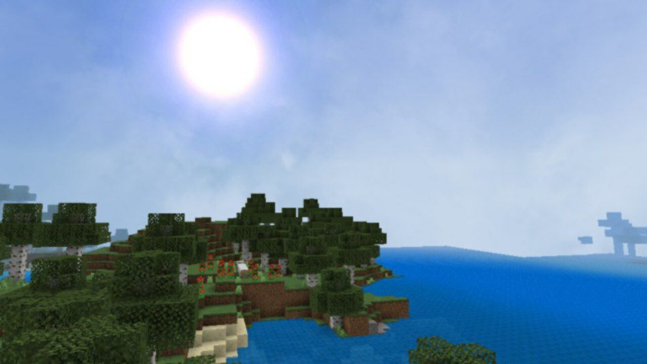 Sky from Fake Shader for Minecraft PE