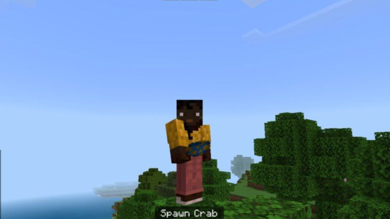 Spawn Crab from Crab Mod for Minecraft PE