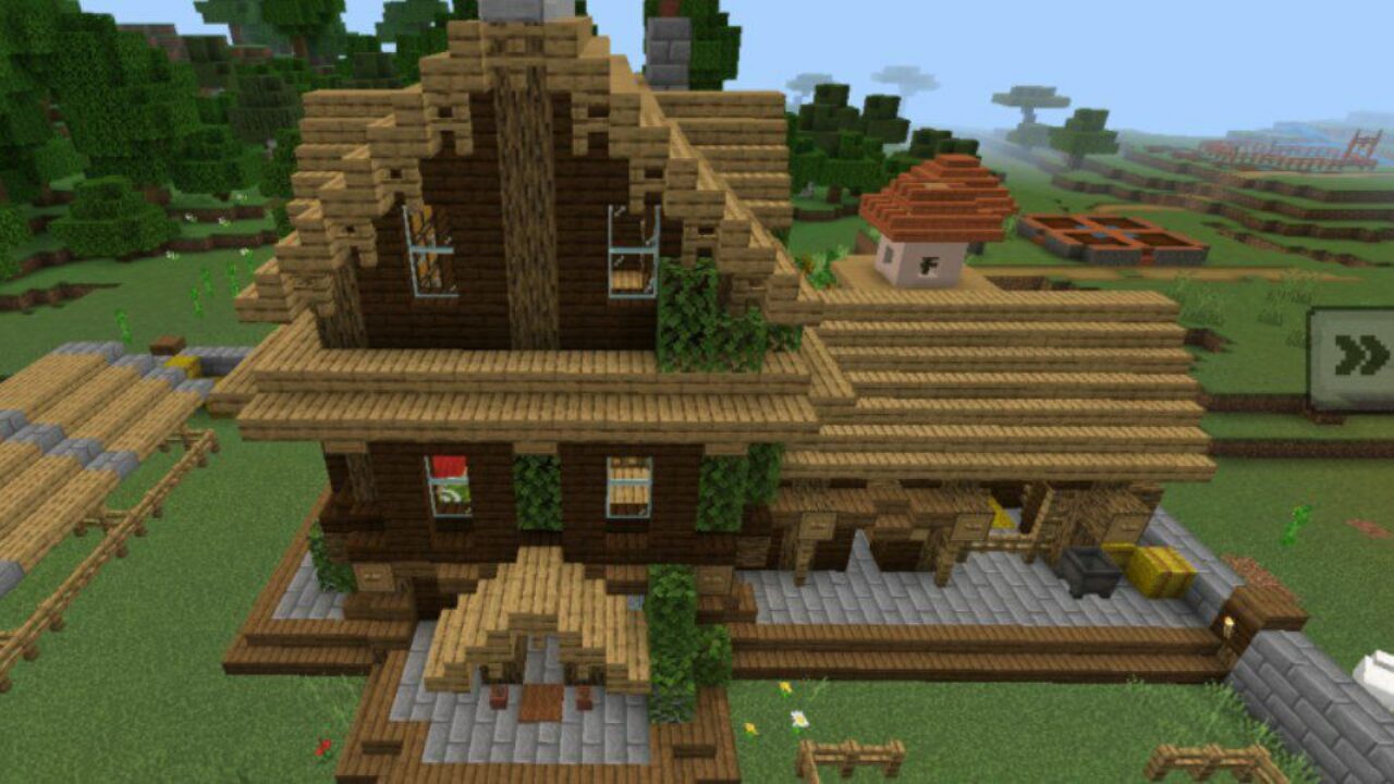 Starter House Map for Minecraft PE