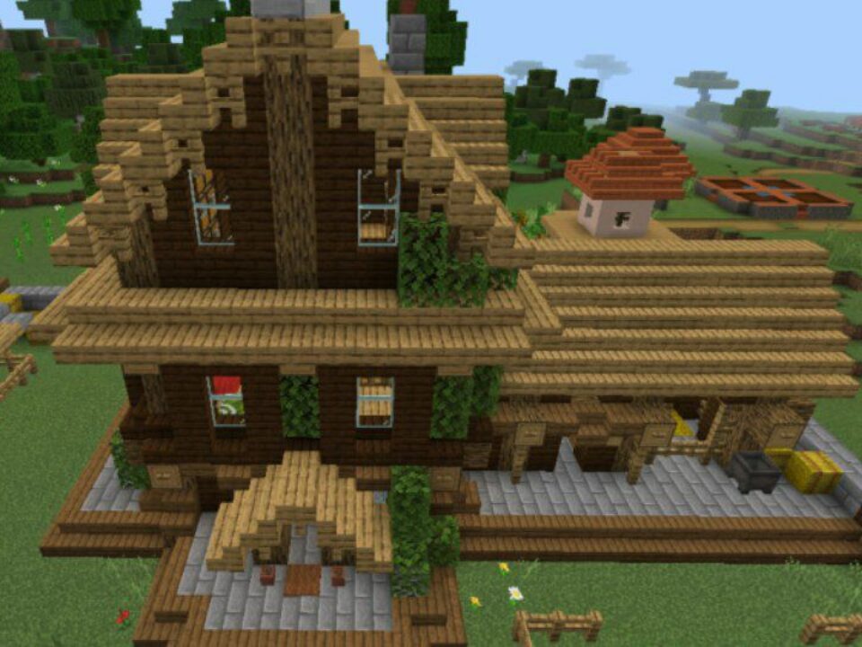 Starter House Map for Minecraft PE
