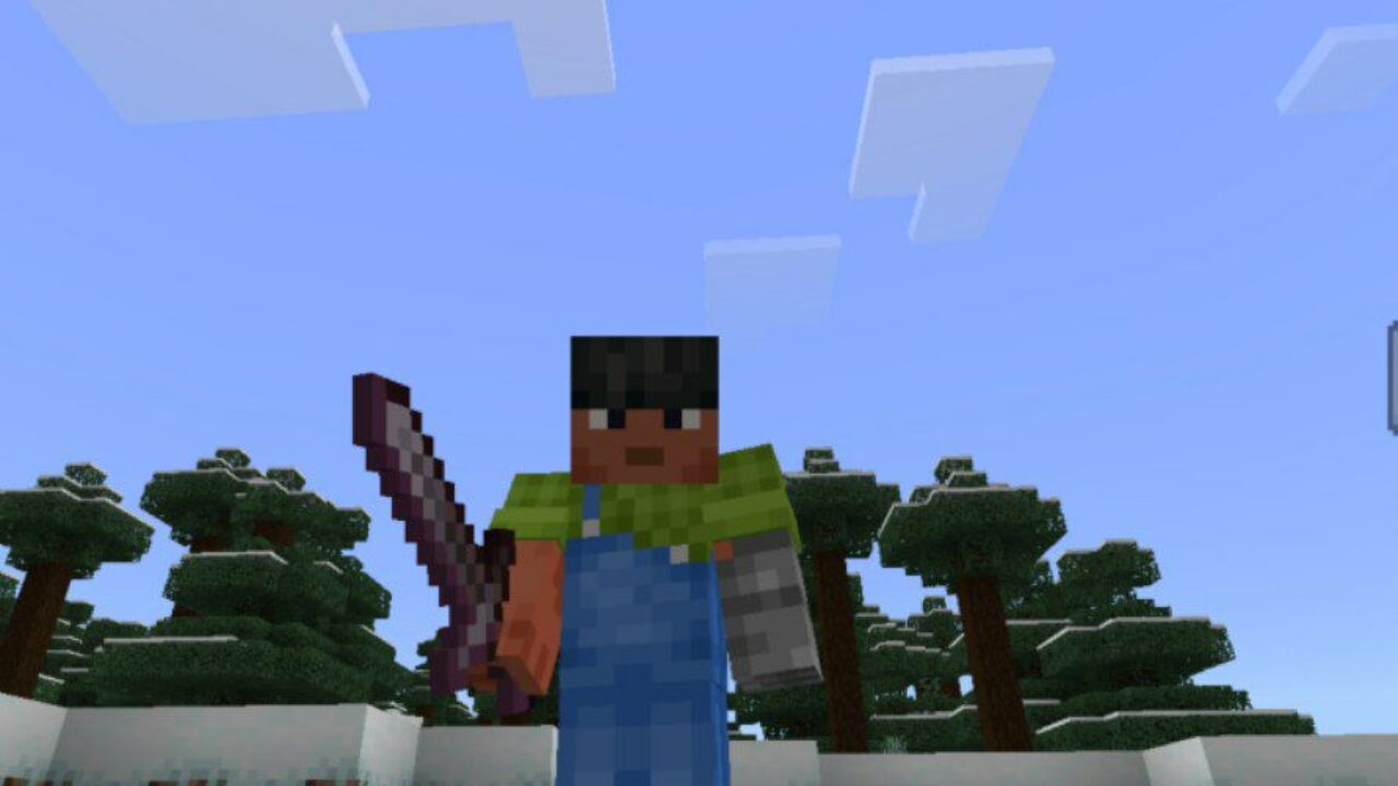 Sword from Tool Durability Mod for Minecraft PE