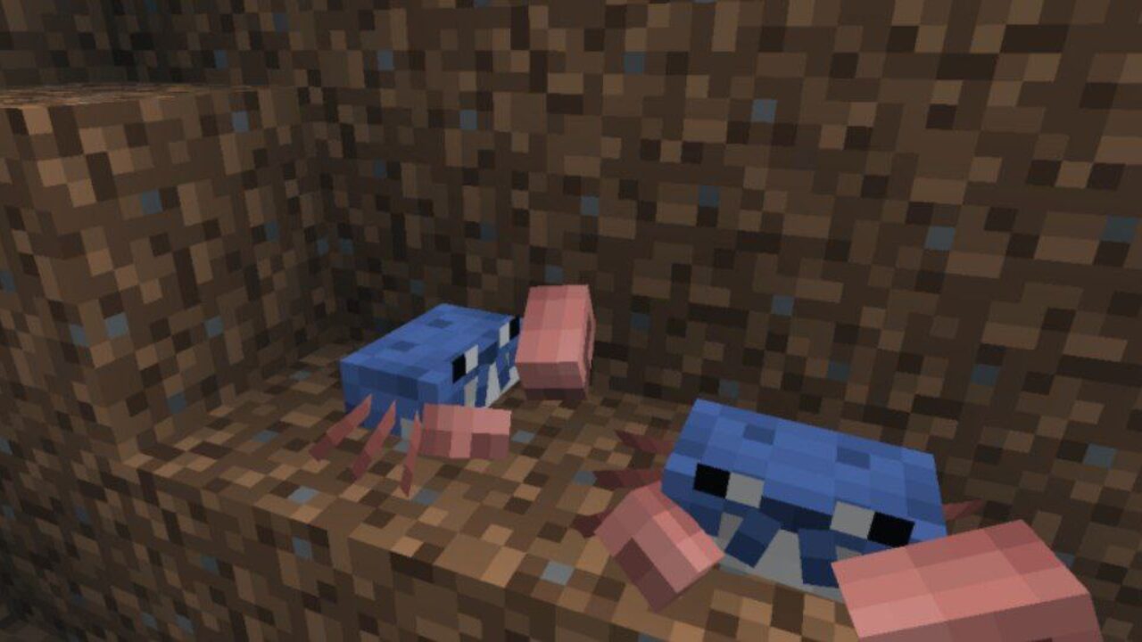 Underwater from Crab Mod for Minecraft PE