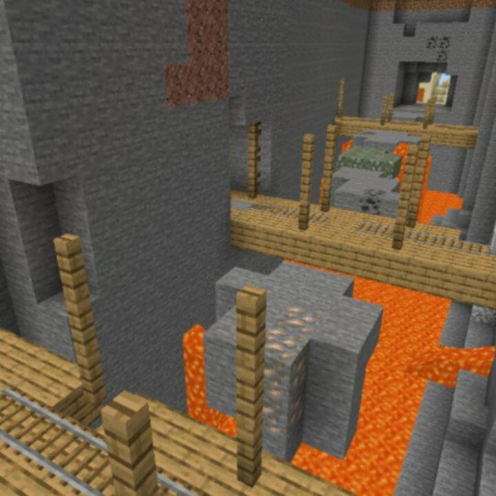 3D Parkour Map for Minecraft PE