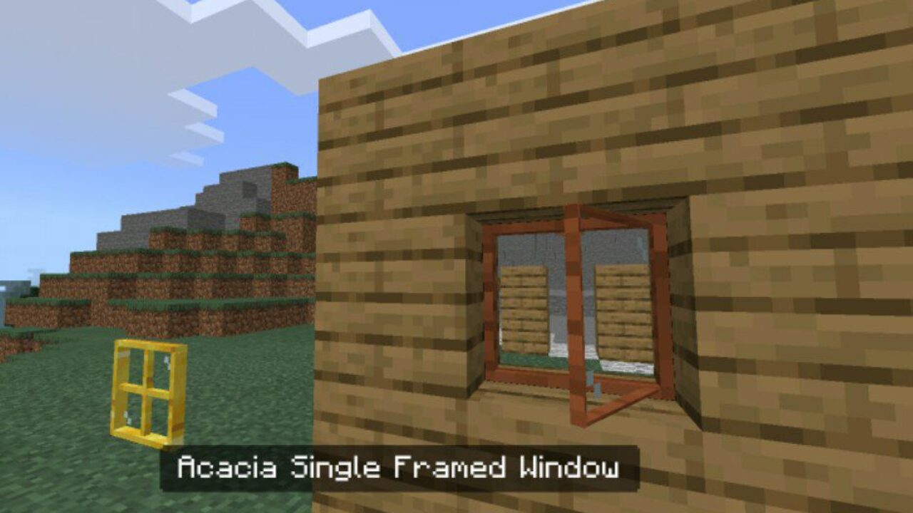 Acacia from Windows Mod for Minecraft PE