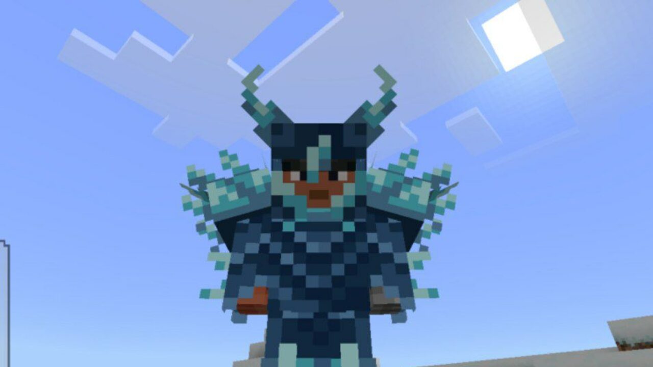 Armor from Frost Sword Mod for Minecraft PE