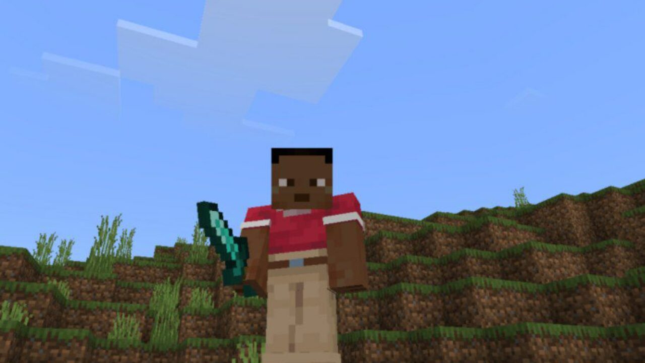 Basic Weapons Mod for Minecraft PE