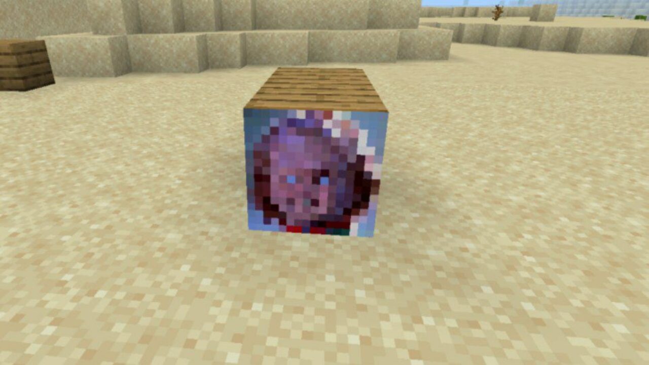 Chackie from Horror Paintings Texture Pack for Minecraft PE