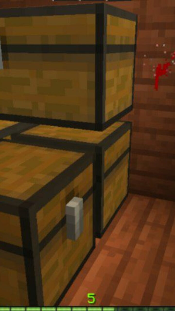 Chests from Escape from Pocong Map for Minecraft PE