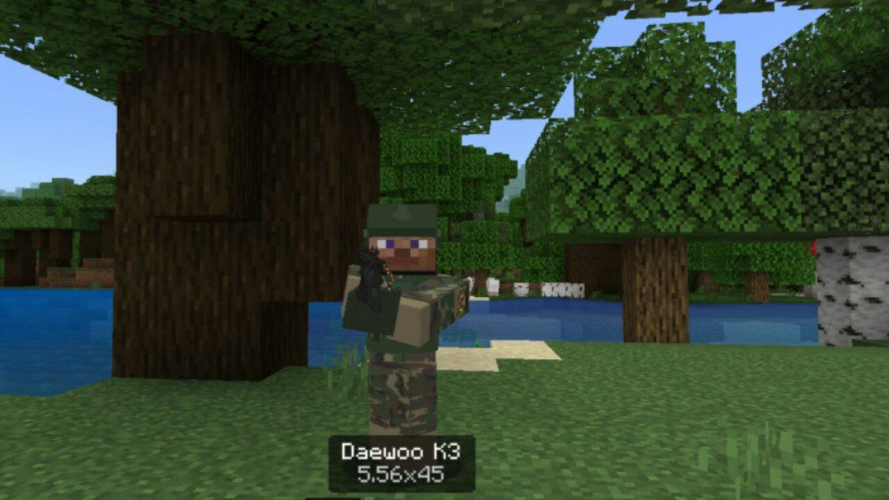 Daewoo from Philippine Army Mod for Minecraft PE