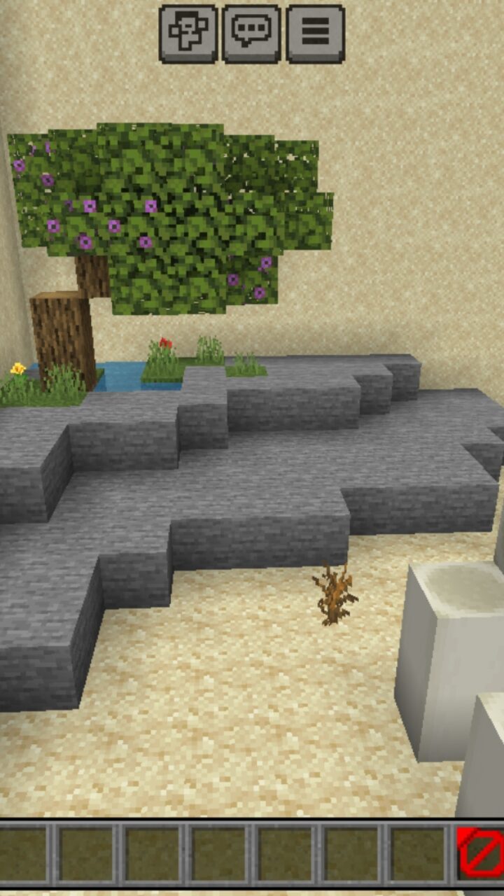 Find the Button from Biomes Map for Minecraft PE