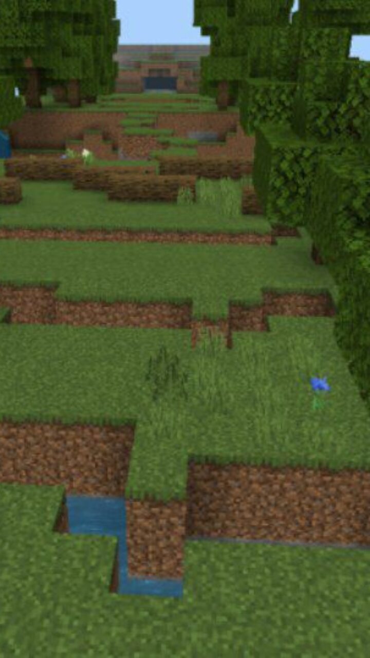 Forest from 3D Parkour Map for Minecraft PE