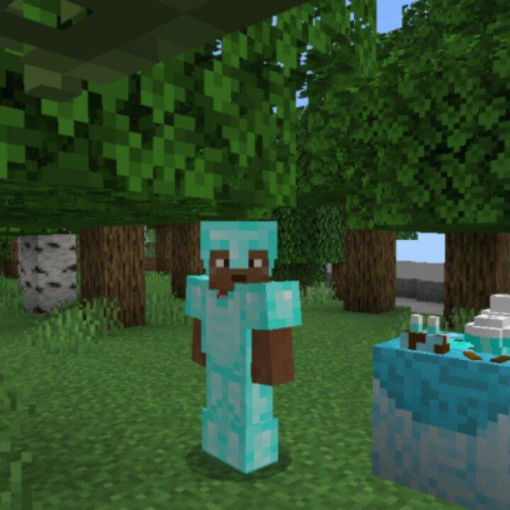 Frost Armor Mod for Minecraft PE