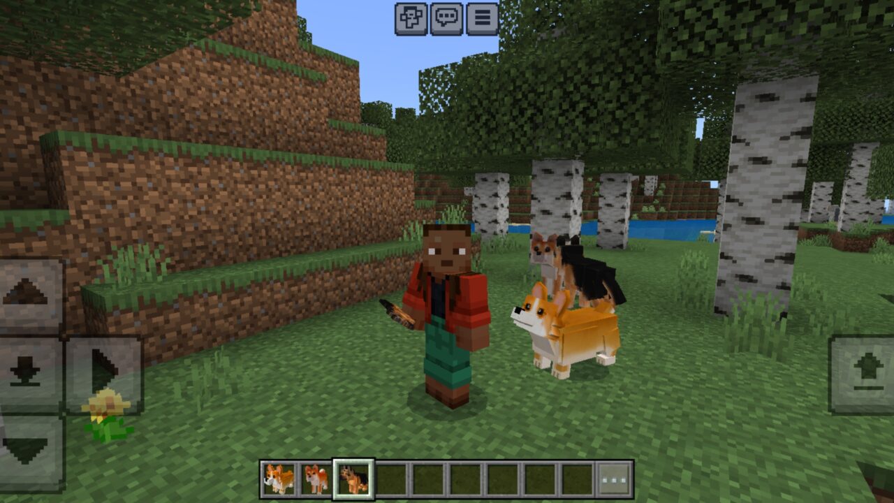 Furry from Dogs Mod for Minecraft PE