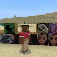 Horror Paintings Texture Pack for Minecraft PE