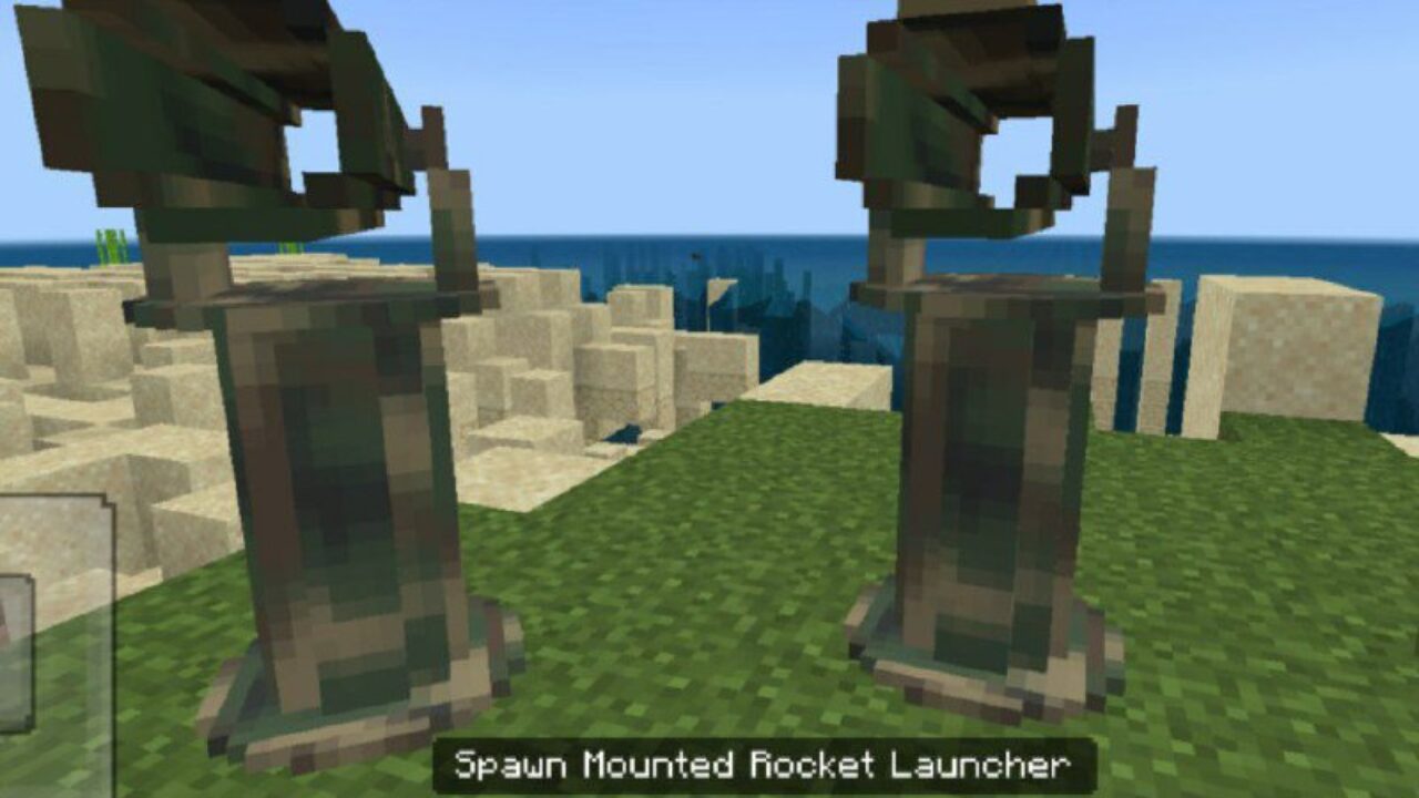 Launcher from Minigun Mos for Minecraft PE